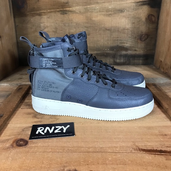 Nike Other - NEW Nike SF Air Force 1 Mid Slate